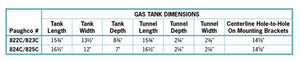 Mustang And Axed Tanks For 1995-2003 Sportsters (824C)