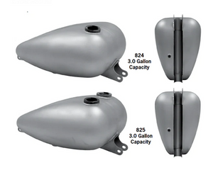 (825) Mustang And Axed Tanks For Sportsters Thru 1978