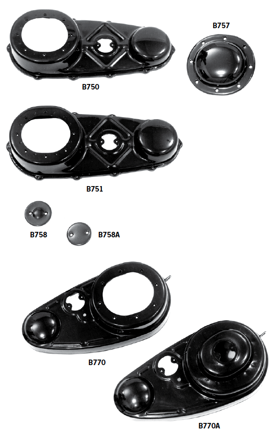 Black Derby, Inspection And Outer Primary Covers