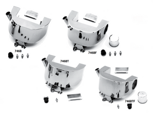 Custom 3.5-Quart Wrap-Around Oil Tanks For Big Twins