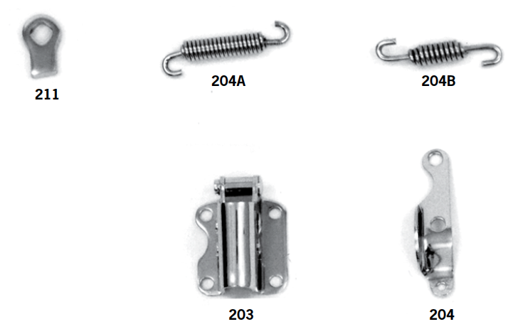 Kickstand Parts For 45" And Big Twin Models