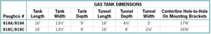 818C GAS TANK (no front bracket)