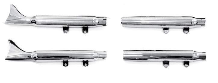 Shotgun Slip-On Mufflers For FLSTF And FLSTN